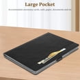 thumbnail image 4 of Fintie Case for 13.5 Inch Microsoft Surface Laptop 5/4/3/2 (Model: 1951/1868/1958/1950/1867/1769), Premium PU Leather Sleeve Protective Folio Book Cover with Large Pocket, Black, 4 of 7