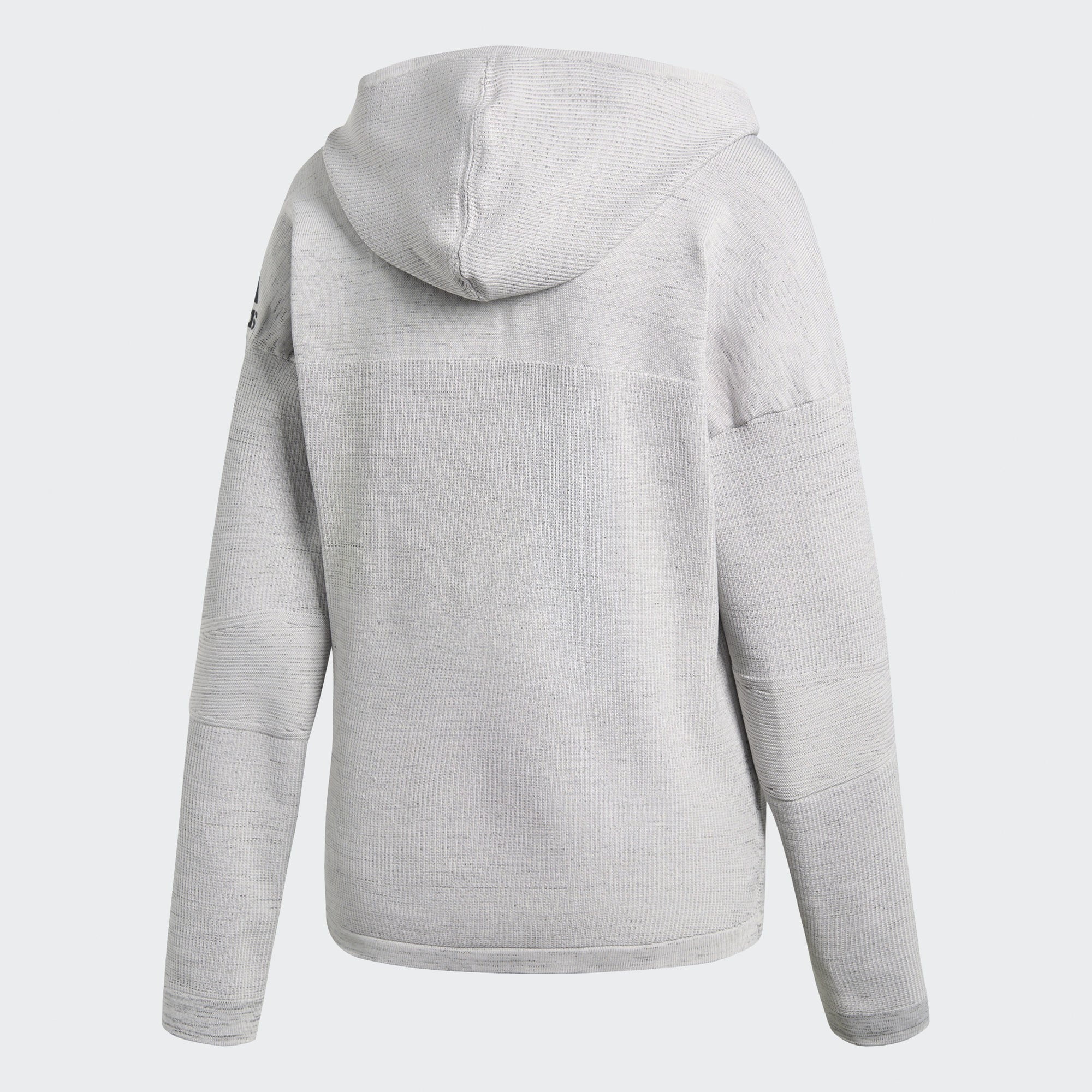 Adidas Women s Z.N.E. Primeknit Zip Up Hoodie Chalk Pearl