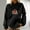 Black, variant on Amzcrzy Hoodies for Women Christmas Hoodie Women's Fashion Printing Long Sleeve Pocket Pullover Shirt Blouse Hooded Sweatshirts Pullover Hoodie Women's Sweatshirts and Hoodies S