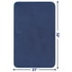 thumbnail image 3 of Alfombra de baño American Soft Linen 53 x 81 cm, antideslizante, azul marino, 3 of 7