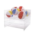thumbnail image 2 of 36 in. Square White Economy Dump Bin (Pack of 1), 2 of 2