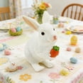 thumbnail image 4 of Decoraciones de Pascua, adornos de Pascua, regalos de Pascua, juguete de conejo de Pascua, figura de conejo de PVC blando, antiestrés sensorial para niños, rellenos de cestas, recuerdos de fiesta de p, 4 of 6
