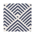 thumbnail image 6 of Dash & Albert Cleo Handwoven Indoor/Outdoor Rug, 3' x 5', Navy, 6 of 6