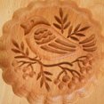 thumbnail image 1 of Molde Cortador De Galletas Molde de madera para galletas, cortador de pan de jengibre, molde para hornear en relieve 3D para galletas (B) Likrtyny  Libre de BPA, 1 of 4