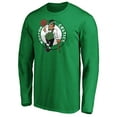 thumbnail image 2 of Men's Jaylen Brown Kelly Green Boston Celtics Playmaker Name & Number Long Sleeve T-Shirt, 2 of 3