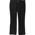 thumbnail image 1 of Alfani Mens Solid Casual Chino Pantalones, Negro, 32W x 30L Alfani chino, 1 of 2