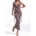 thumbnail image 6 of PRETTYGARDEN Women's Spring Wedding Guest Dress Summer Formal Sleeveless Elegant Floral Lace Cocktail Maxi Long Dresses, 6 of 9