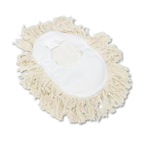 Boardwalk 1491 Wedge Dust Mop Head, Cotton, 17 1 2l X 13 1 2w, White by BOARDWALK