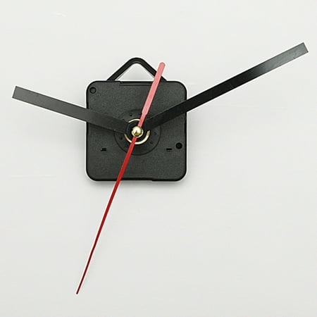 Second Hand Living Room Furniture Jeteven DIY Wall Quartz Clock Movement Mechanism Repair Parts Kit Set Black & Red Second Hands Time Tool For Gift Home decoration quartz living room ()