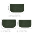 thumbnail image 7 of Indoor Doormat Front Door Mat,Low-Profile Machine Washable Kitchen Rug, Absorbent Mud Half Round Entrance Mat for Outdoors, Entryway, Patio, Bedroom, 7 of 7