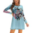 thumbnail image 4 of Pride D20 Tabletop Rpg Gaming Dice Sweetheart Knot Flared Dress Fashion Design Large Size Loose Dress D20 D D Dnd And Tabletop, 4 of 5