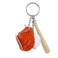 thumbnail image 1 of EGNMCR Keychains Mini Baseball Glove Set Keychain Baseball Keychain Bag Pendant Baseball Pendant Fashion Car Ornament key chain, 1 of 4