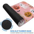 thumbnail image 6 of Long Mouse Pads for Desk,Cute Ghost Pumpkin Halloween Pattern Desk Mats on Top Of Desks, Desk Mouse Pad Extra Large with 3mm Non-Slip Base and Stitched Edge for Gaming,Office,Work,Home 35.4"x15.7", 6 of 6