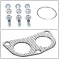thumbnail image 4 of DNA Motoring GKTSET-HA03-L4 For 2003 to 2007 Honda Accord 2.4L Aluminum Exhaust Manifold Header Gasket Set 04 05 06, 4 of 5