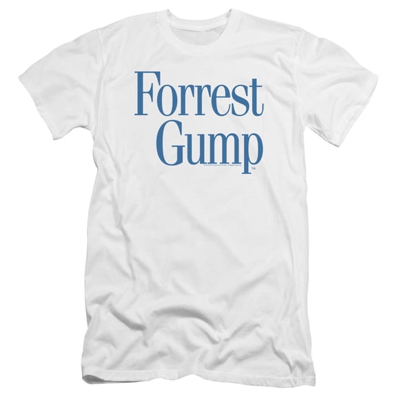 Forrest Gump - Logo - Premium Slim Fit Short Sleeve Shirt - X-Large