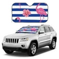 thumbnail image 3 of Bingfone Pink Flamingo Car Windshield Sunshade,Sun Foldable Sun Shield Sun Visor for Car - Medium, 3 of 9