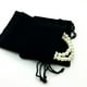 thumbnail image 2 of 100pcs Black Velvet Drawstring Bag Jewelry Candy Pouches Wedding Favors, 2 of 9