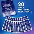 thumbnail image 4 of Crest 3DWhitestrips at Home Teeth Whitening, Pro-Level, 12 Levels Whiter, 20 Treatments, 40 Strips, 4 of 12