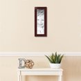 thumbnail image 3 of ArtToFrames 6x19 inch Mahogany with Black Lip Picture Frame, Brown Wood Poster Frame (4832), 3 of 7