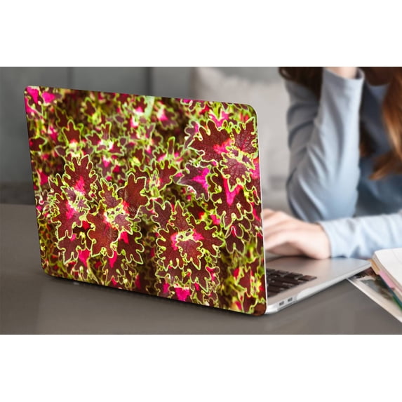 KSK KAISHEK Hard Case Cover Only for 2022-2016 Rel. MacBook Pro 13 inchs Retina Display Touch ID + Black Keyboard Cover Model: A1706 A1708 A1989 A2159 A2251 A2289 A2338 M1 Flower 0722