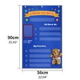 thumbnail image 5 of Milue Classroom Wall Hanging Star Student Poster Set with Plush for Doll 53PCS Cards, 5 of 10