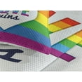 thumbnail image 3 of Ambesonne Rainbow Quilted Coverlet 3 Pcs, LGBT Pride Love Wins, King Size, Multicolor, 3 of 4