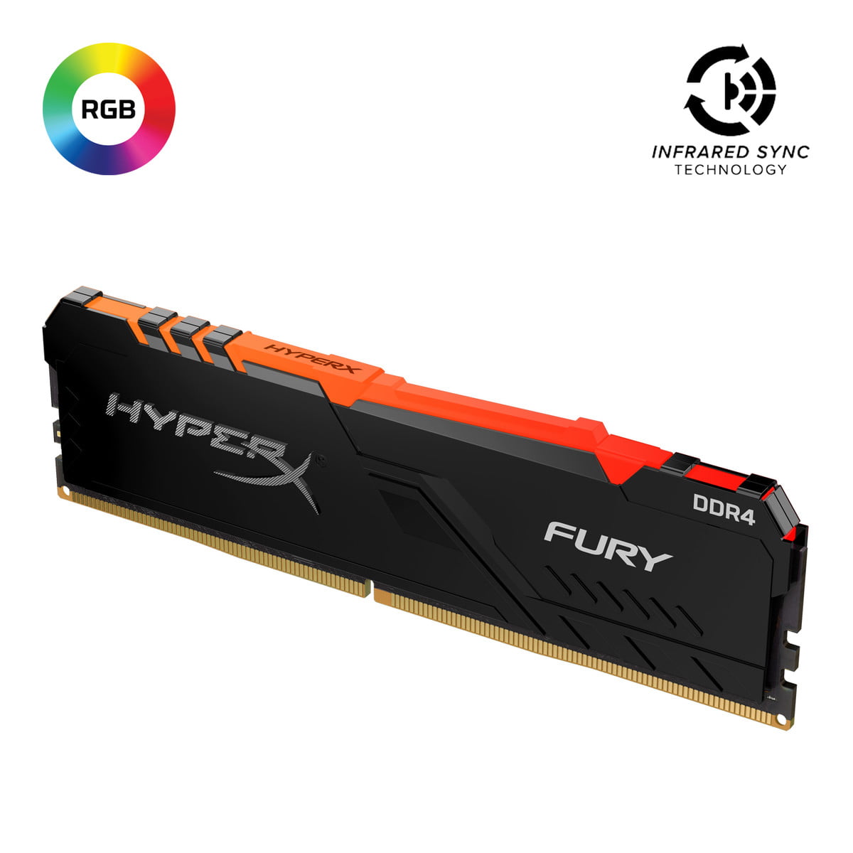 HyperX Fury RGB 32GB 2666MHz DDR4 CL16 DIMM Single Stick HX426C16FB3A/32