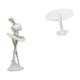thumbnail image 5 of Figura de escritorio, estatua de bailarina, escultura de bailarina, miniatura, casa de muñecas, mesa, resina, material acrílico, adecuado para regalo, 5 of 7
