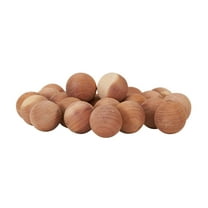 Household Essentials Cedar Fresh Cedar Balls, 24 Pack with Fresh Cedar Scent, Solid Redwood Cedar, Great for Long-Term Storage, Drawers and Bins, Natural