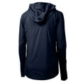 thumbnail image 3 of Women's Cutter & Buck Navy Los Angeles Dodgers  Adapt Eco Knit Hybrid Recycled Full-Zip Hoodie, 3 of 3
