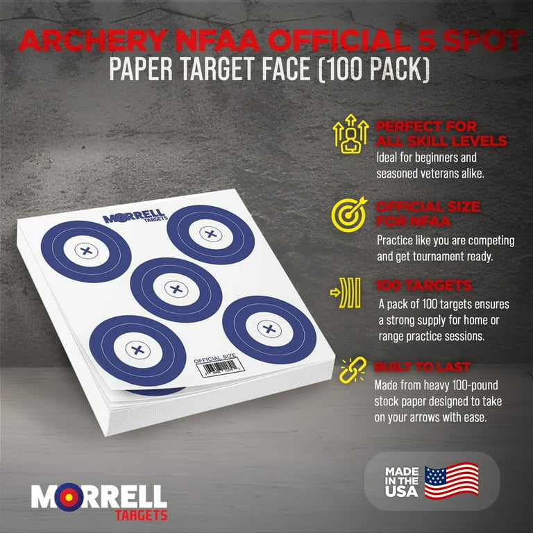 X-Targets Große Zielscheiben Human Silhouette / 50x70 cm/Papier 120g/m² (20 Stück