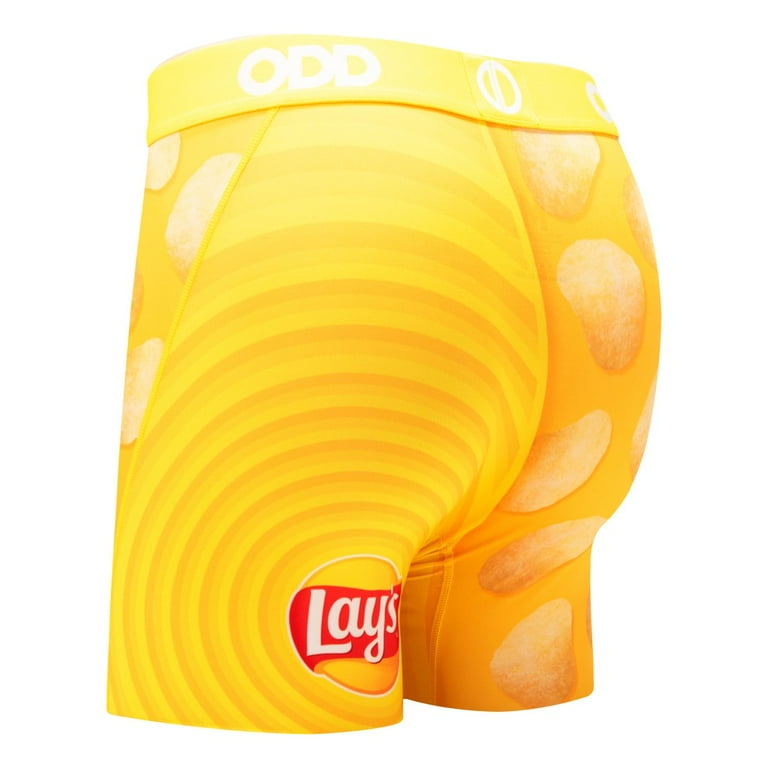 ODD SOX Lay's Potato Chips Boxer Briefs, Mens Snack Underwear
