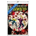 thumbnail image 3 of Marvel Comics - Hawkeye - Cover Art Wall Poster with Wooden Magnetic Frame, 22.375" x 34", 3 of 3