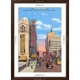 thumbnail image 5 of Art.com Houston Street, San Antonio, Texas Art Print, Brown Frame Wall Art, 32" x 44", 5 of 5