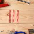 thumbnail image 4 of GOOHOCHY 6Pcs Red Plastic Bit Holder Organizer for Screwdriver Bits Efficient Storage and Easy Access, 4 of 8