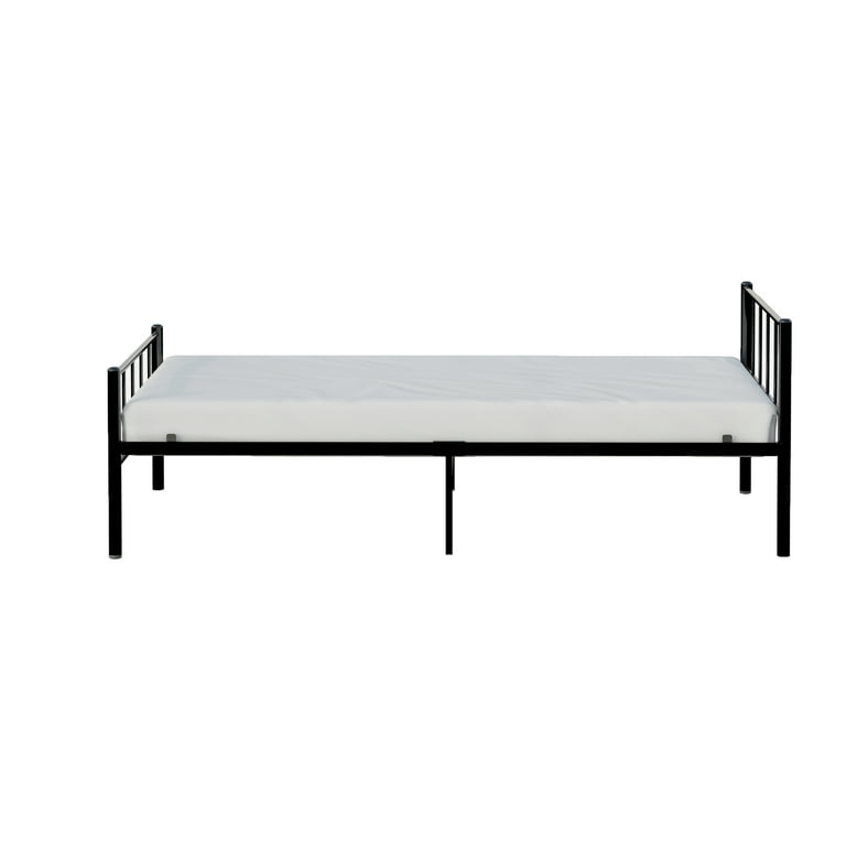 BK Furniture Austin Modern Metal Twin Bed Black Walmart