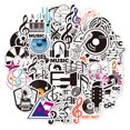 thumbnail image 1 of 50 stickers notes vinyle, 1 of 5