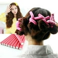 thumbnail image 3 of CUITING Hair Roller Curling Rods 42pcs Flexible Soft Foam Curler Set  Heat Magic Curly Styling Tool for Short Medium and Long (7”), 3 of 7