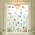 thumbnail image 2 of Sm:)e 4 Sheets 61PCS Butterfly Floral Fern Plants Spring Summer Window Sticker, Glass Home Classroom Office Shop Display Decoration Reusable Party Supplies, 2 of 6