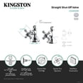 thumbnail image 5 of Kingston Brass CCK44151PX 1/2-Inch FIP x 1/2-Inch O.D. Comp Quarter-Turn Straight Shut-Off Valve in Polished Chrome, 5 of 6