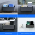 thumbnail image 4 of Birdeem Racks for Storage,Plastic Storage Box,Car Storage Box Storage Bag Multifunctional Mobile Phone Storage Box Car Storage Mesh Bag Door Storage Rack,Plastic Bag Storage, 4 of 6