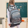 thumbnail image 7 of Backpack 12.9 *5.1 * 17.7 Inches Outing Backpack, Shopping Backpack, Travel Backpack Two Loving Swans, 7 of 7