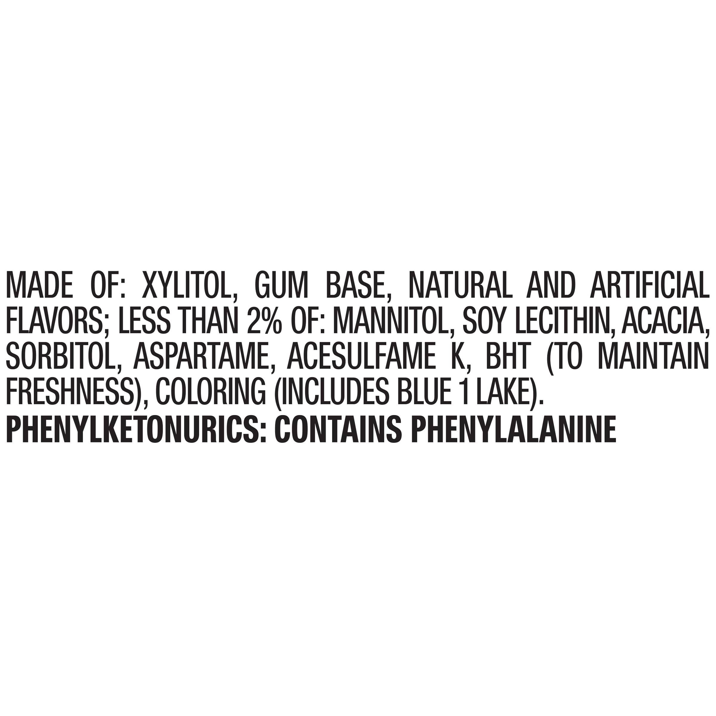 Extra Refreshers Spearmint Gum, 40 pieces, 6 ct.