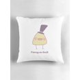 thumbnail image 5 of Ryan; Fancy As Duck Throw Pillow Cover 45x45cm – Funny Quote Cushion Case for Living Room, Bedroom, and Unique Home Decor, 5 of 7