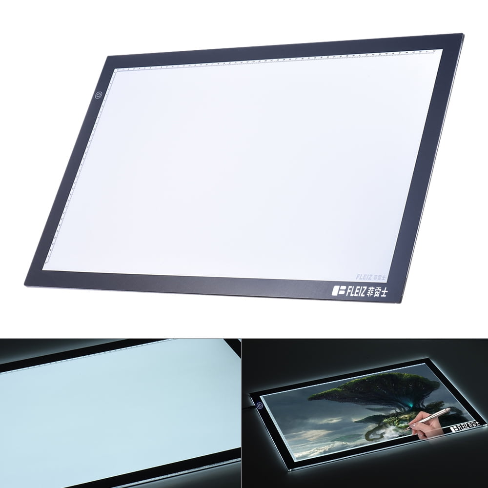 FLEIZ A2 LED Light Box Drawing Tracing Tracer Copy Board Table Pad