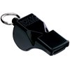Fox 40 Classic Official 3-Chamber Pealess Whistle, Black