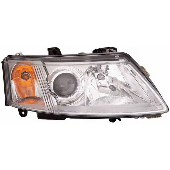 Right Headlight Assembly - Compatible with 2003 - 2007 Saab 9-3 Sedan 2004 2005 2006