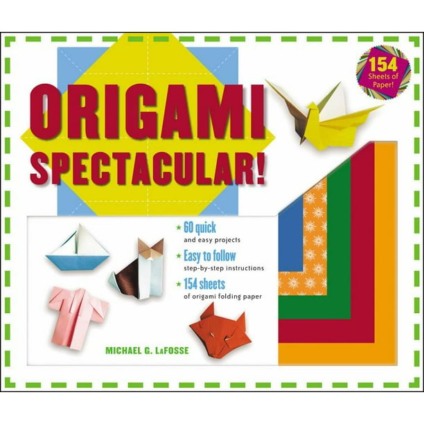 Origami Spectacular! Kit [Origami Kit with Book, 154 Papers, 60