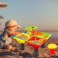 thumbnail image 4 of de arena y agua para bebés, portátil para interiores y exteriores, actividad iños y niñas, juguetes de 21 piezas, acc Los 45x45x35cm Yotijar Juguetes de playa, 4 of 9