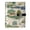 Green Countryside, variant on DIY Green Countryside Printed Microfiber Leather Notebook 9.2x6.7" Refillable Binder Journal with Pen Loop&Pockets 100 Sheets